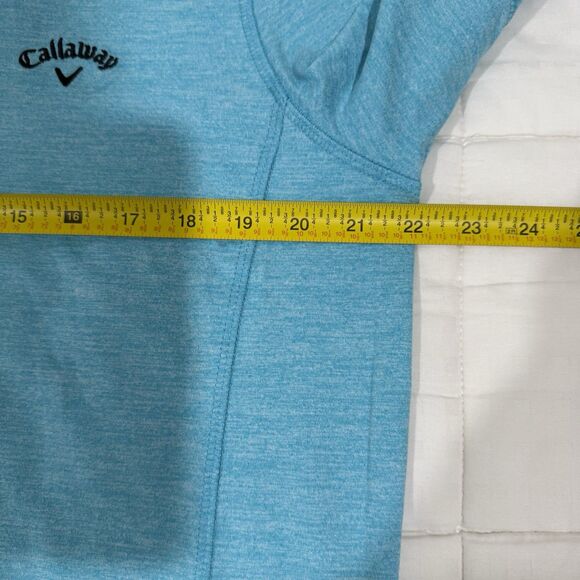 Callaway Men’s 1/4 Zip Water Repellent Hydrofuge Pullover Golf Top - M - Picture 7 of 9